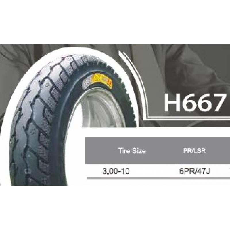 Купить Покрышка 3.00-10 CHAOYANG  H-667  47J  T/L